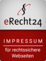 eRecht24 Impressum für rechtssichere Webseiten